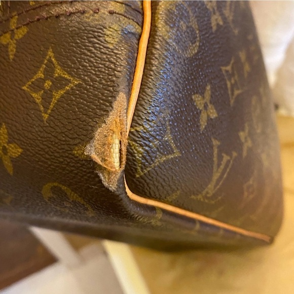 AUTHENTIC LOUIS VUITTON DEAUVILLE BAG - Picture 6 of 11